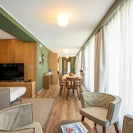 Le Mallet, Courmayeur, Alpine Homesuite Apart Otel 3*